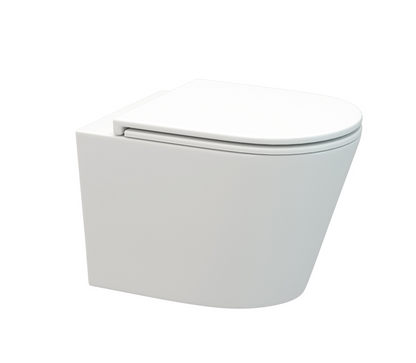 Elementi GARDA WALL HUNG TOILET PAN - GLOSS WHITE