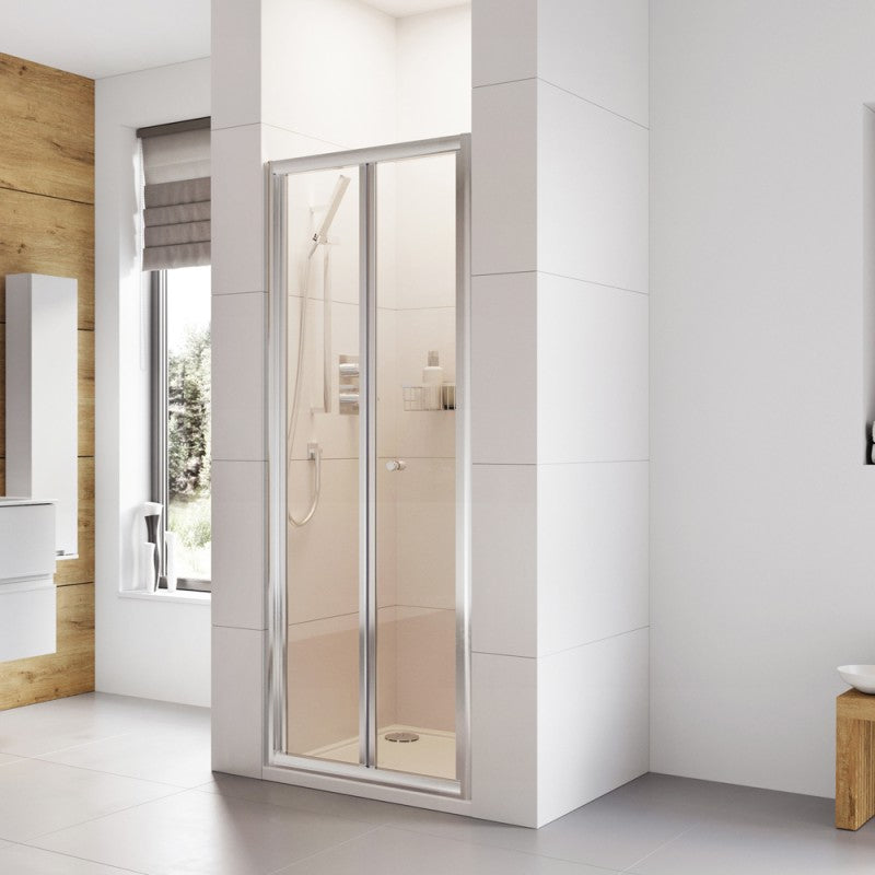 SHOWER BOX SQUARE THREE SIDE FOLDING DOOR 1900 High