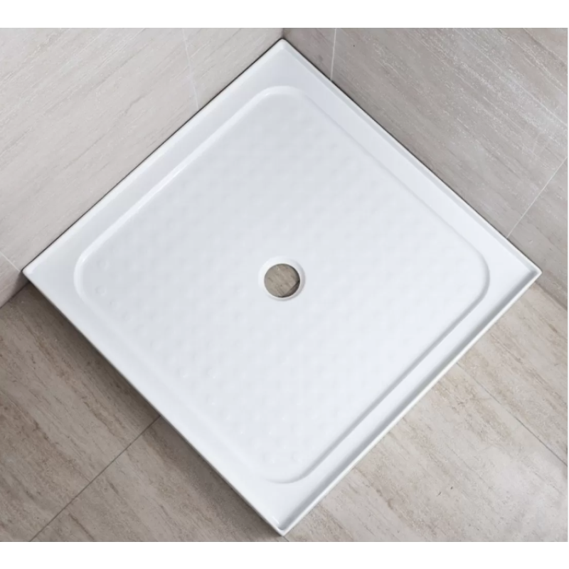 Shower Tray Square Center/Corner Waste