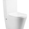  DN8380C Ceramic White Toilet Suite-Back to wall Rimless Two Piece Toilets