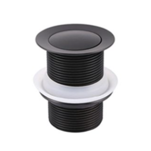 32MM Pop-up waste  - Black/Without overflow
