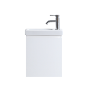 DNW 400 GLOSSY WHITE Wall Hung Plywood VANITY - CEREMIC