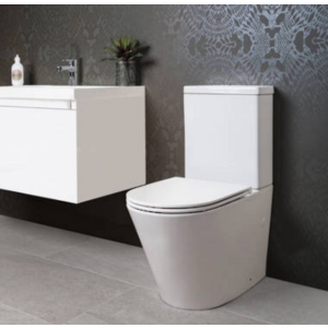 ENGLEFIELD EVORA BACK TO WALL TOILET SUITE WITH LOW PROFILE SEAT